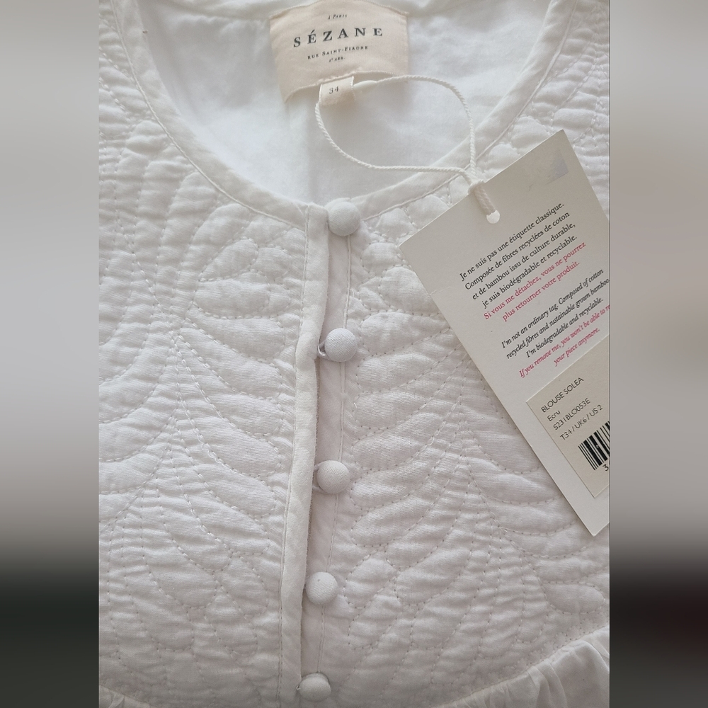 Sezane Solea Blouse - Picture 3 of 9
